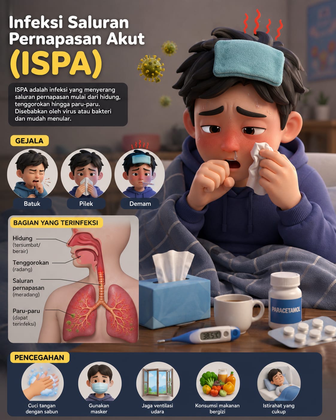 Infeksi Saluran Pernapasan Akut (ISPA)